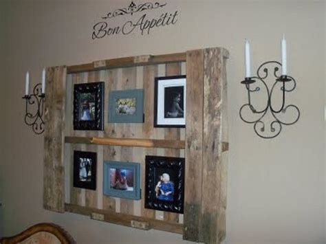 Wall Decor Ideas With Pallets Wood Pallet Ideas