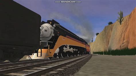 Southern Pacific 4449 And Atsf 2925 Trainz Doubleheader V2 Youtube