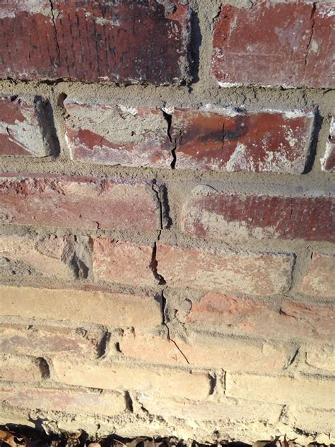 Exterior Signs Of Foundation Settlement Failure Visible Cracking