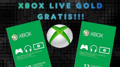 Xbox Live Gold Gratis Codigos 48 Horas O Youtube