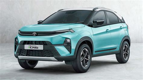 Tata Nexon Cng Debuts First Suv To Offer Turbo Cng Powertrain
