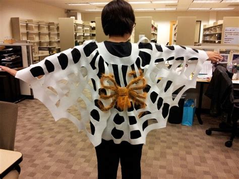 No Sew Spider Web Cape Costumes Women Halloween