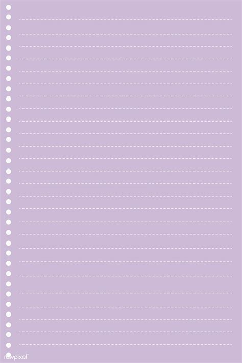 Blank purple notepaper design vector | free image by rawpixel.com / Chayanit | กระดาษเขียน ...
