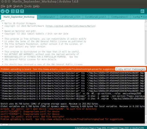 Arduino Firmware Upload Errors Open Source Ecology