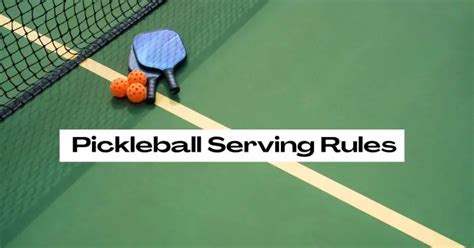 5 Critical Pickleball Serving Rules 2023 Simplified Guide
