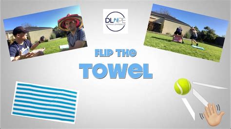 Flip The Towel Game Distance Learning Pe Youtube