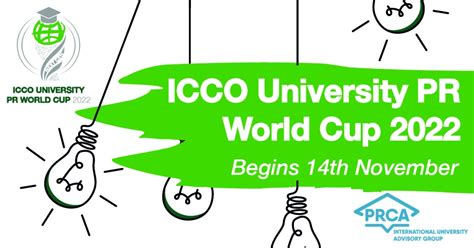 Icco University Pr World Cup Competition Icco Pr