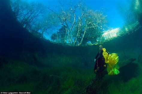 Stunning Underwater Pictures Show Undiscovered Cave Network Of The Blue