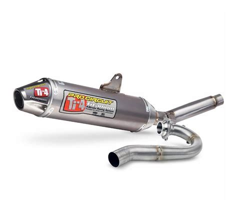Take your crf250r to the trails by installing the usfs screen type spark arrestor. Pro Circuit Ti-4 Exhaust System Yamaha YZ250F 2007-2009 ...