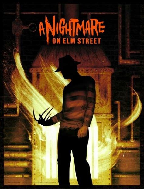 A Nightmare On Elm Street Horror Icons Horror Movie Posters Film