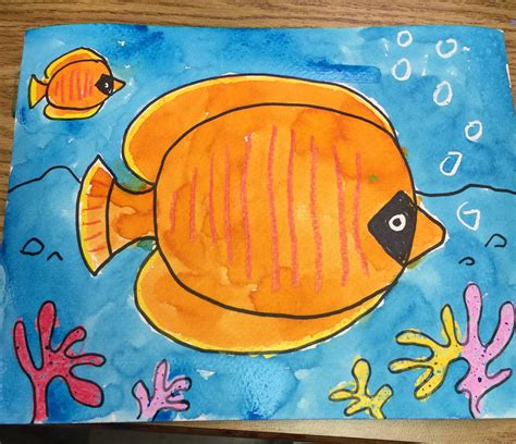 Tropical Fish Art Projects For Kids