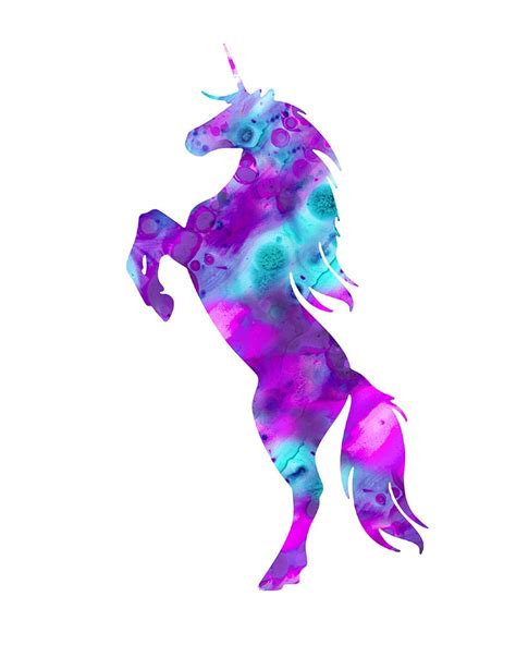 Free Printable Watercolor Unicorn Pictures Oh My Creative Cute