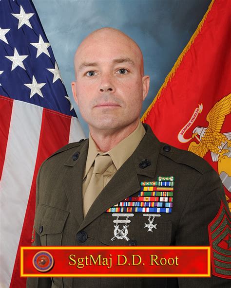 Sgt Maj Devlin Root 6th Marine Corps District Leaders
