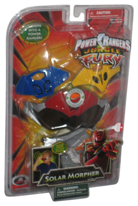 Power Rangers Jungle Fury Solar Morpher Bandai Toy Cosplay Set
