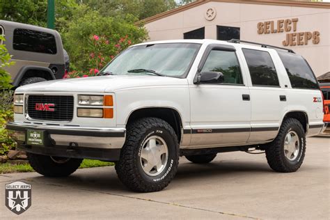 Used 1995 Gmc Yukon Slt For Sale 23995 Select Jeeps Inc Stock