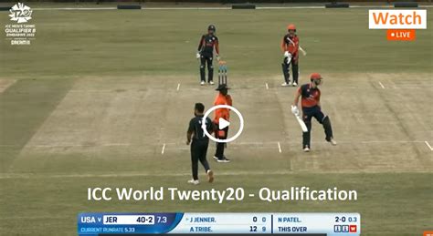 Live T20 Cricket Jersey Vs Usa Live Stream Icc T20 World Cup