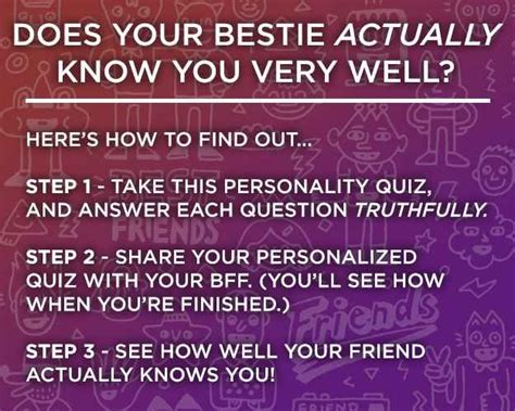 How Well Do You Actually Know Your Best Friend Best Friend Quiz Questions For Friends Guy