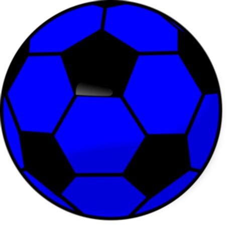 Download High Quality Soccer Ball Clipart Blue Transparent Png Images