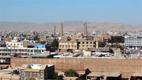 Buildings Of Herat Afghanistan Herat Is The Third Largest City Of