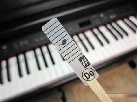 Solfège Piano Musik Tasten Aufkleber Do Re Mi lernen Tastatur Etiketten eBay