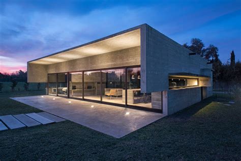 Luciano Kruk Has Designed A New Concrete House In Argentina Contemporist