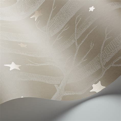 Woods And Stars Wallpaper 11047 By Cole And Son In Linen Beige Buy Online