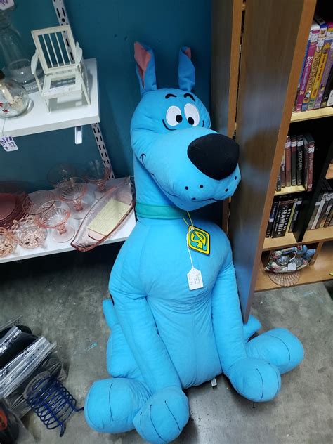 This Blue Scooby Doo Found In An Antiques Store Reallifeshinies