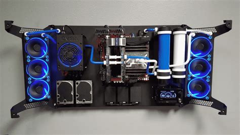 Best Wall Mounted Pc Builds Diy Builds That Make Sense