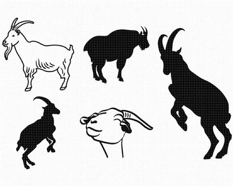 Free 165 Mountain Goat Svg Svg Png Eps Dxf File