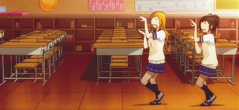 Anime Kawaii Girls Dancing Animated S Best Animations