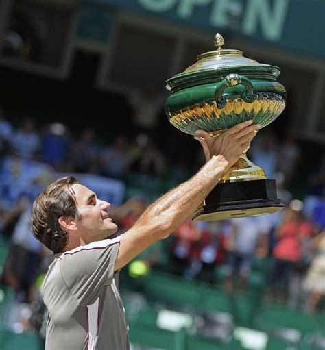 Roger Federer 2019 Noventi Open Champion Roger Federer Tennis Stars