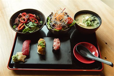 They offer multiple other cuisines including asian, japanese, sushi, and caterers. Sushi-san - Menus | Express Lunch, Dinner, Omakase, Drinks & Dessert