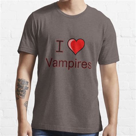 I Love Vampires T Shirt For Sale By Tiaknight Redbubble Trucker