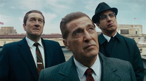 Watch The Irishman New Trailer Unveiling A Quintessential Scorsese