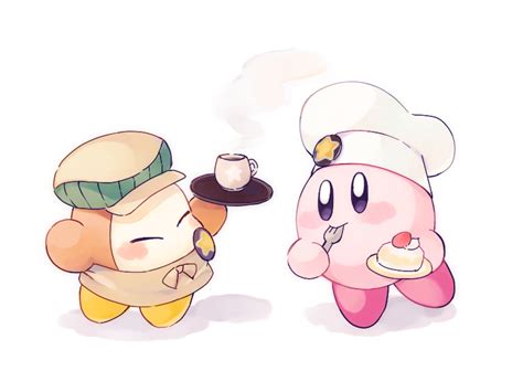 Kirby And Waddle Dee Kirby Drawn By Cf217 Danbooru