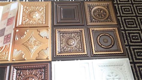 ← cleansing faux tin ceiling tiles. Miniature Samples - Faux Tin Ceiling Tiles - YouTube