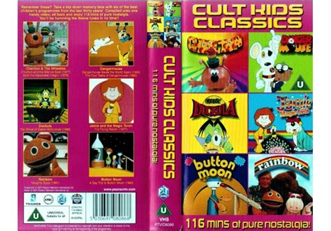 Cult Kids Classics 1 On Pt Video United Kingdom Vhs Videotape