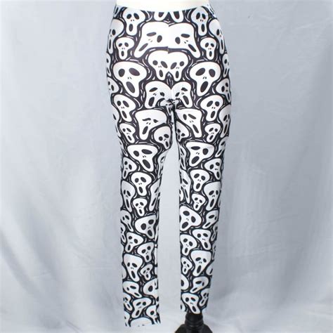 Pants And Jumpsuits Rare Y2k Scream Ghostface Horror Gothic Leggings