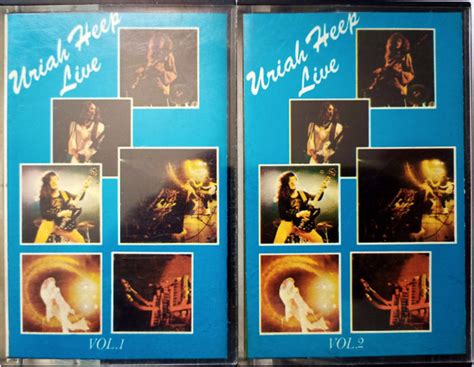 Uriah Heep Live By Uriah Heep Tape X 2 Bronze Cdandlp Ref
