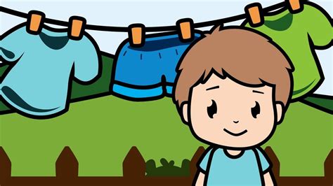 Mewarnai gambar anak mencuci baju. Video Edukasi Anak Pembelajaran Kelas 1 SD : Menjaga Kebersihan Pakaian - YouTube