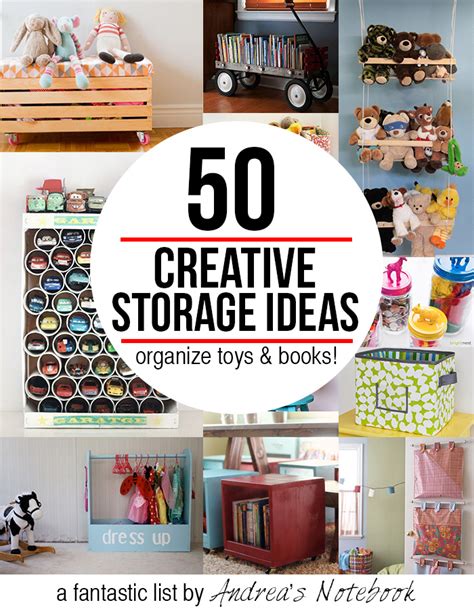 Creative Toy Storage Ideas Andreas Notebook