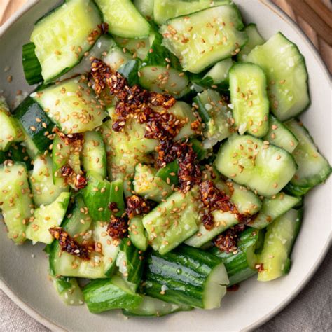 chinese smashed cucumber salad chasing cravings