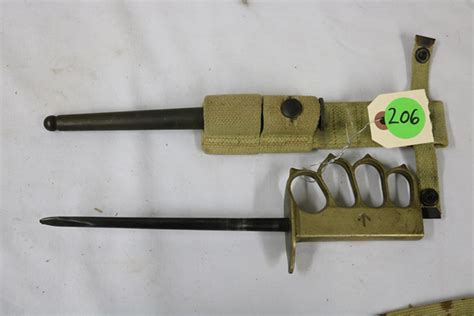British World War Ii Knuckle Duster Trench Spike Knife