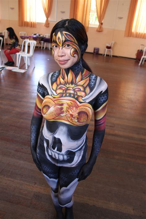 Entry 6 Of Day 1 Of The 2013 Gibraltar Face And Body Painting Festival Body Painting Festival