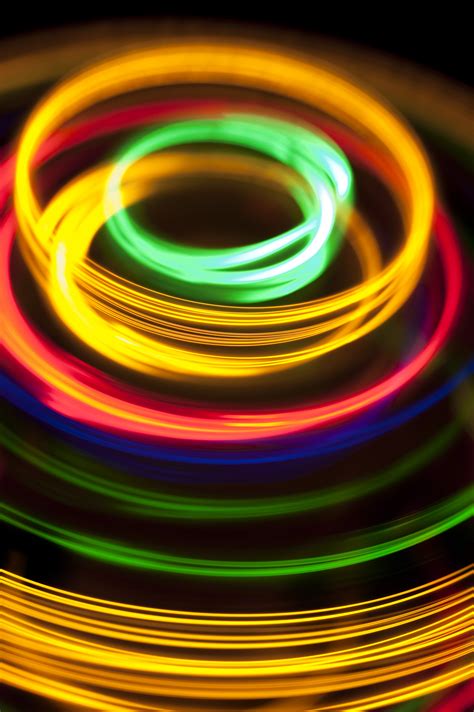 Free Stock Photo 3552 glowing light rings | freeimageslive