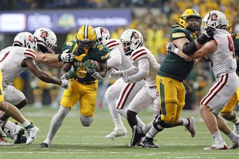 bison will hit the road looking for better production from offensive line running backs