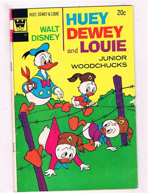 Huey Dewey And Louie Junior Woodchucks 23 Vgfn Gold Key Comics Donald