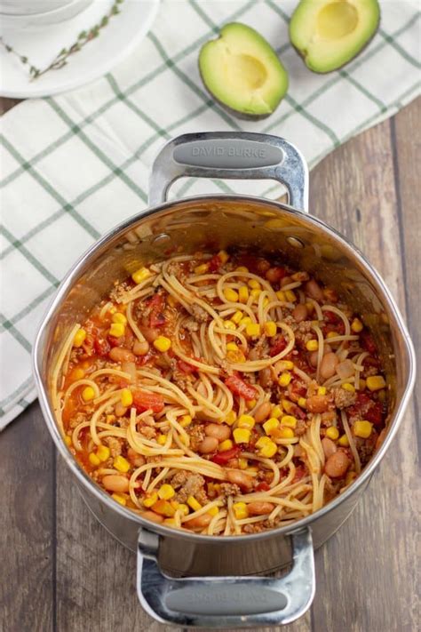 Easy Mexican Spaghetti The Best Blog Recipes