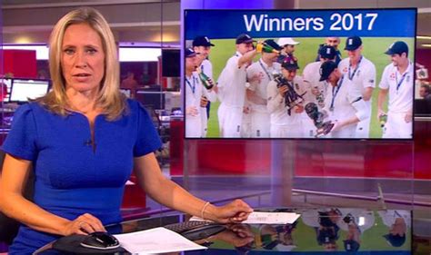 Bbc News Blunder As Sophie Raworth Reads Bulletin Oblivious To Steamy Striptease Uk News