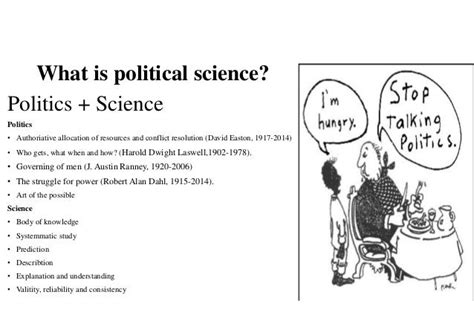 The Nature And Scope Of Political Science